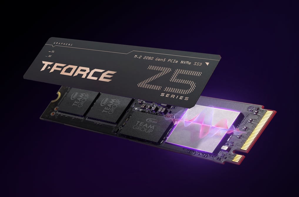 Team Group T-Force CARDEA Z540 M.2 2280 2TB PCIe Gen5x4 with NVMe